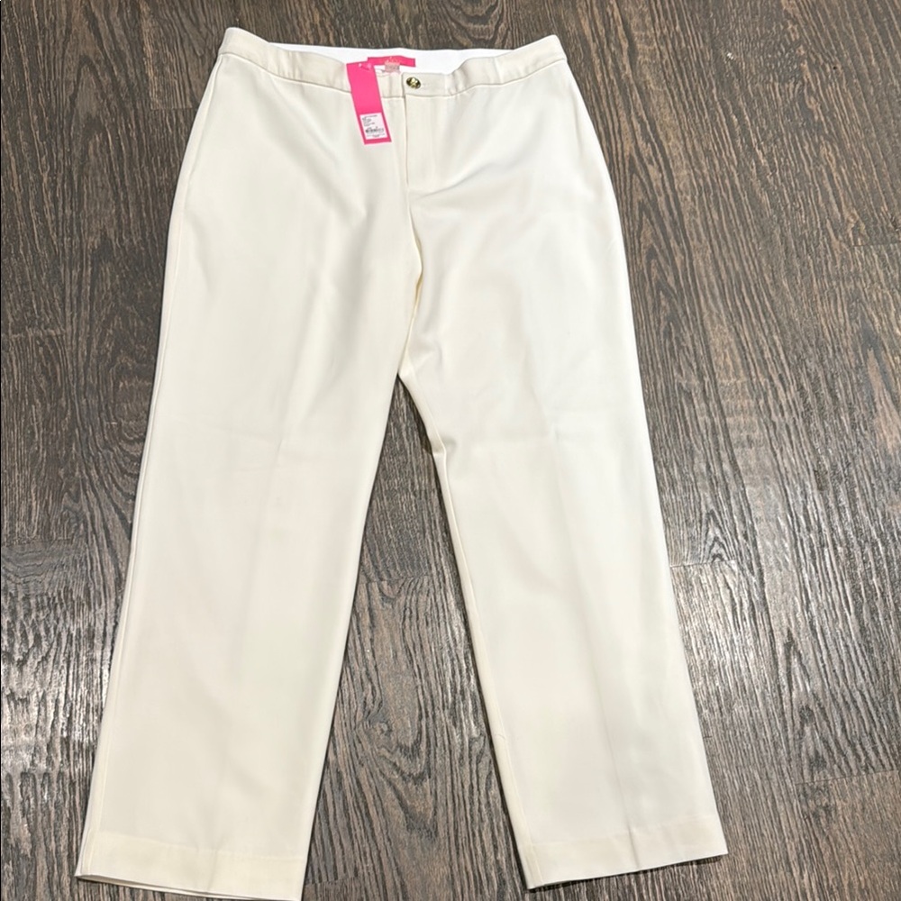 Lilly Pulitzer Cream Trousers